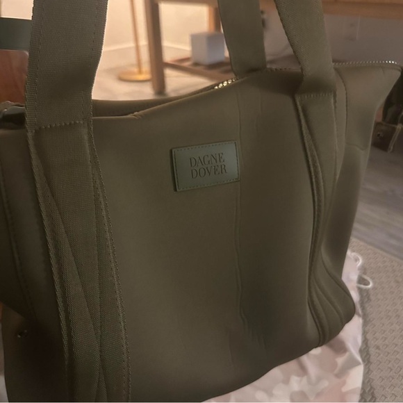 Dagne Dover Olive Travel Bag - Picture 3 of 6